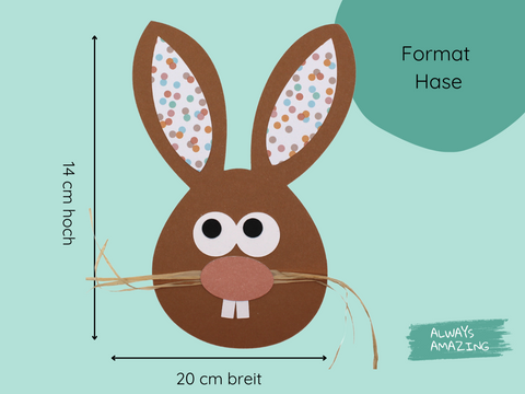 Fensterbild Osterhase