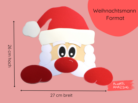 Fenstergucker Figuren Bastelset