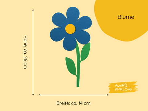 Blumenwiese Bastelset