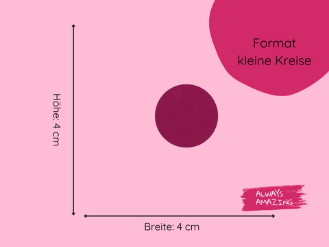 Konfetti Girlande Bastelset