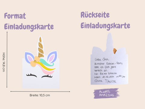 Bastelbox Einhorn