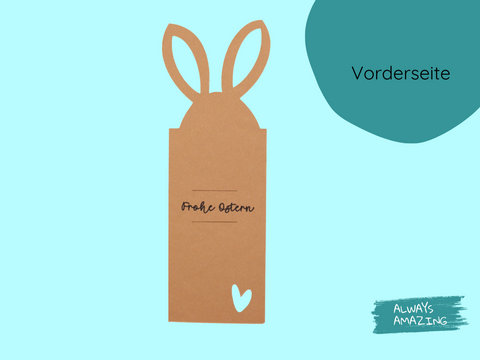 Geldgeschenke Ostern Bastelset