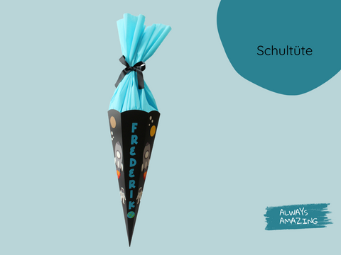 Schultüte Weltraum Bastelset