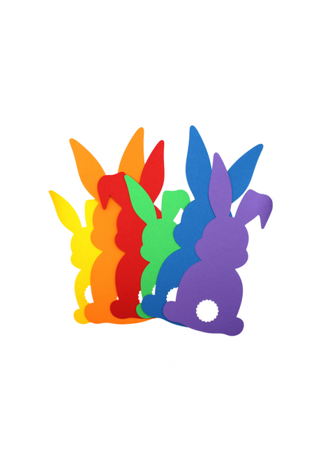 Osterhase Papier Bastelset