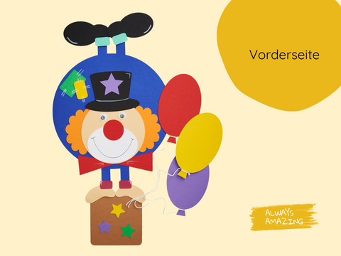 Bastelset Clown