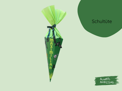 Schultüte Fußball Bastelset