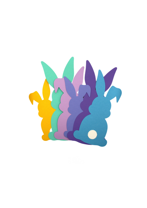 Osterhase Papier Bastelset