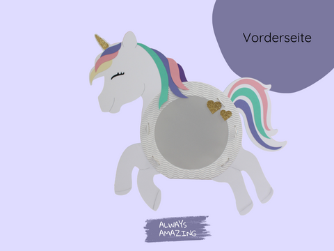 Einhorn Laterne Bastelset