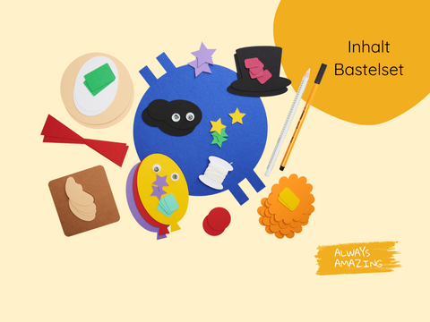 Bastelset Clown
