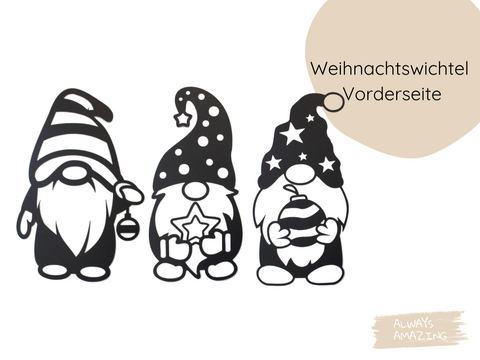 Weihnachts Wichtel Bastelset
