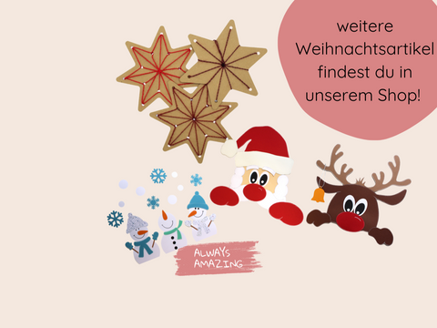 Bezaubernde DIY Rentier-Geschenktüten Bastelset