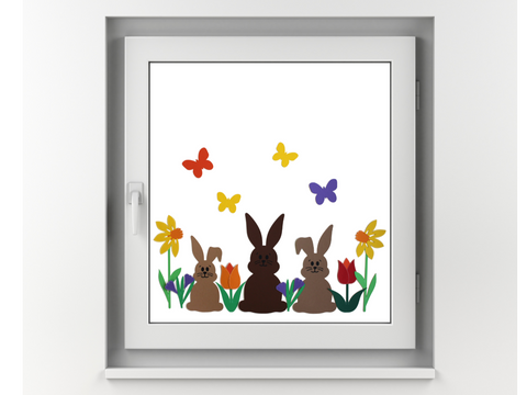 Fensterbild Ostern Bastelset