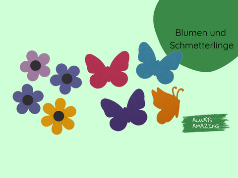 Frühling Fensterbild Bastelset