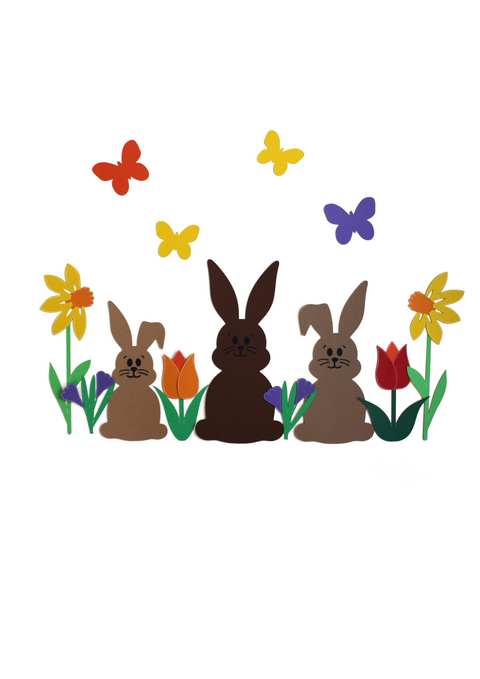 Fensterbild Ostern Bastelset
