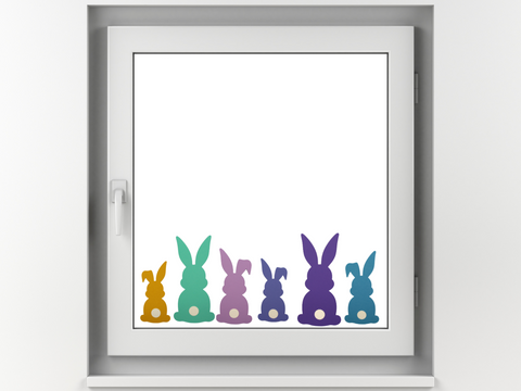 Osterhase Papier Bastelset