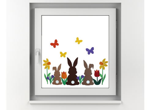 Fensterbild Ostern Bastelset