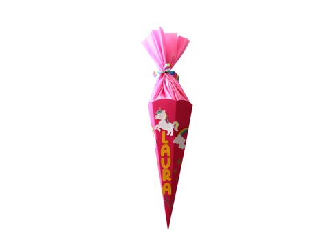 Schultüte Einhorn Bastelset
