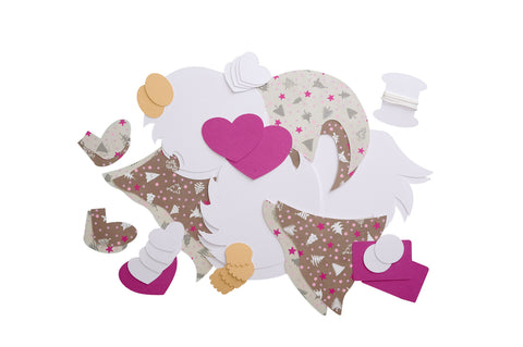 Weihnachtswichtel Trio bunt Stanzen Always Amazing Bastelshop