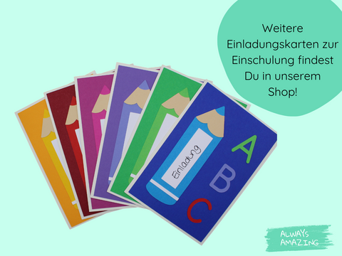 Schulrucksack Bastelset