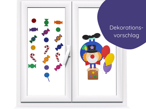 Bonbon Girlande Bastelset