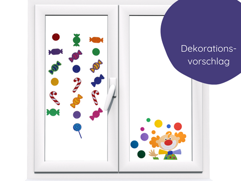 Bonbon Girlande Bastelset