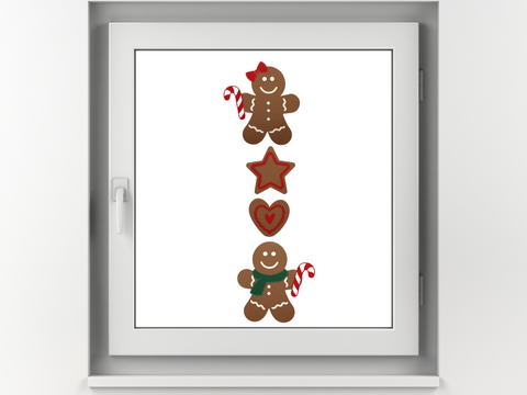 Lebkuchen Figuren Bastelset