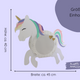 Einhorn Laterne Bastelset