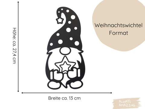 Weihnachts Wichtel Bastelset
