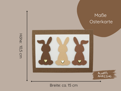 Osterkarten  Bastelset