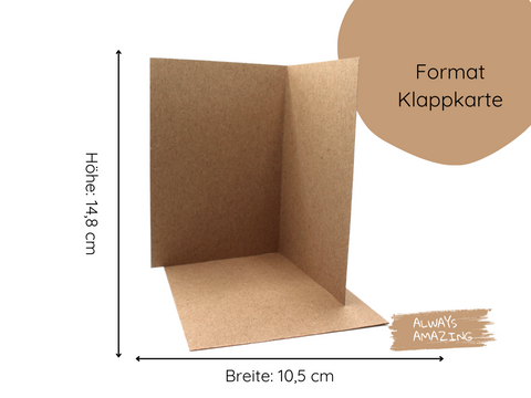 Klappkarten Silvester Bastelset