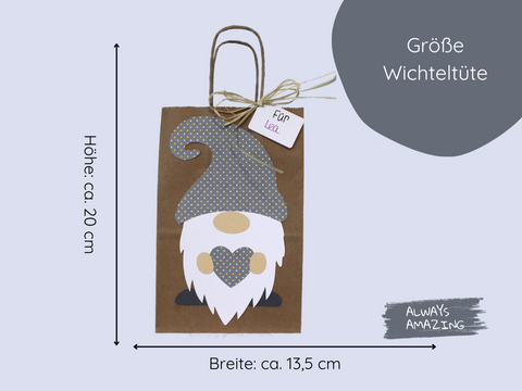 Weihnachts Wichtel Geschenktüten
