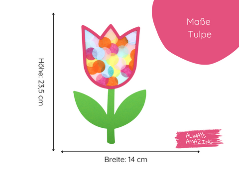 Tulpen basteln | Bastelset