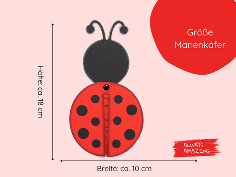 Marienkäfer Bastelset