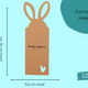 Geldgeschenke Ostern Bastelset