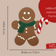 Lebkuchen Figuren Bastelset