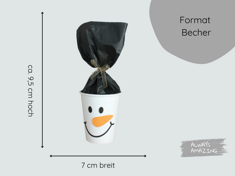 Schneemann Adventskalender