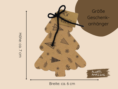 Geschenkanhänger Bastelset