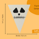 Halloween Girlande Bastelset