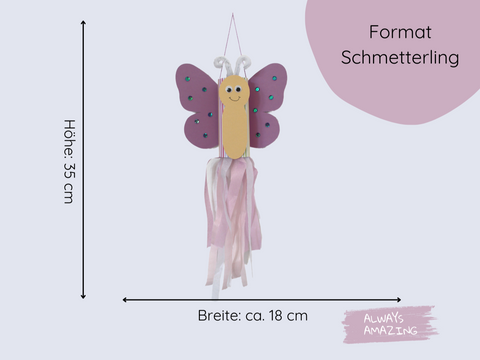 Schmetterling Bastelset