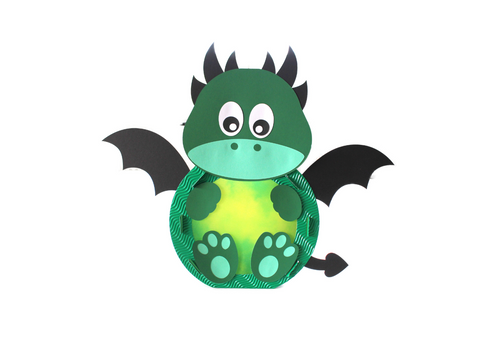 Drache Laterne Bastelset