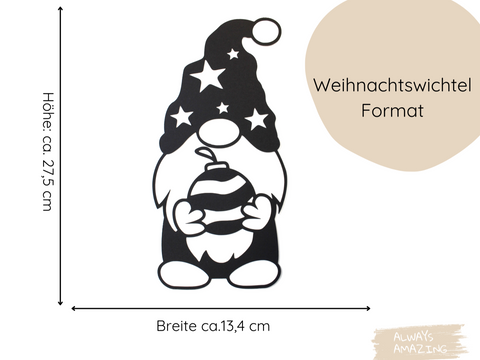 Weihnachts Wichtel Bastelset