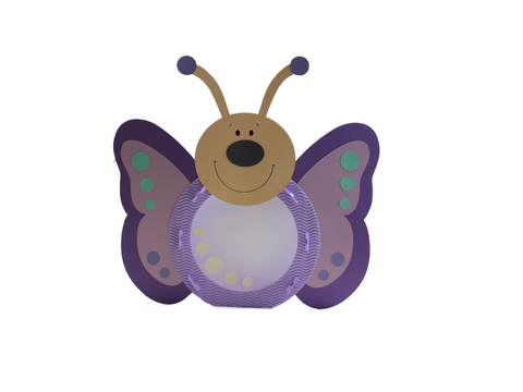 Schmetterling Laterne Bastelset