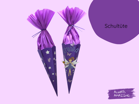 Schultüte Fee Bastelset