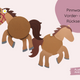 Pinnwand Pferd | Bastelset