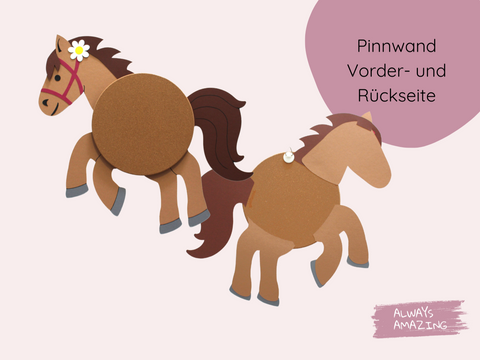 Pinnwand Pferd | Bastelset