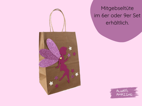 Bastelset Feen Geburtstag Mitgebseltüte