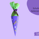 Pferde Schultüte Bastelset