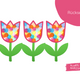 Tulpen basteln | Bastelset