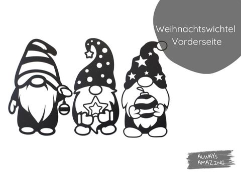 Weihnachts Wichtel Bastelset