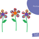 Papierblumen | Bastelset | Blumen Fensterbild | Muttertagsgeschenk basteln | Fensterdeko Frühling | Transparentpapier basteln